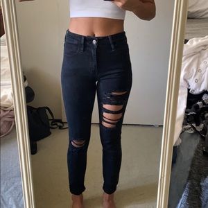 American Eagle high rise jeans